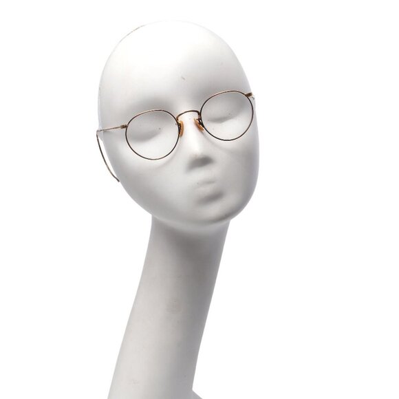 Antique 12k Gold Filled Artcraft Nokorod Eyeglasses RX Glasses Spectacles 1930s - Picture 6 of 16